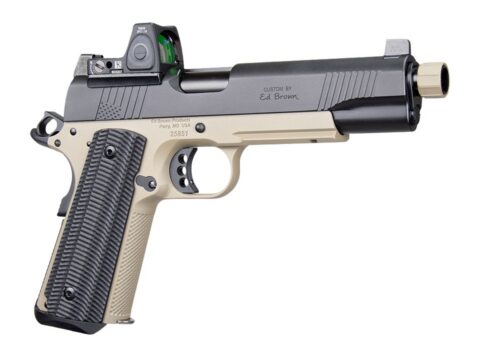 Ed Brown SOCOM .45 ACP, 5" Barrel, 8-Round, FDE / Black