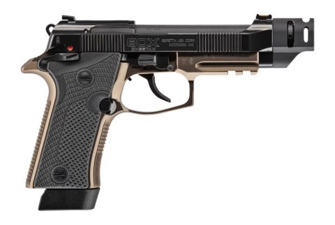Beretta 80X Cheetah Tactical 380 ACP, 4.40" Barrel, 10+1, Black / Bronze