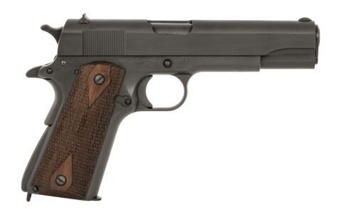 Tisas Arms 1911 A1 U.S. Army 45 ACP, 5.02" Barrel, 7+1, Black