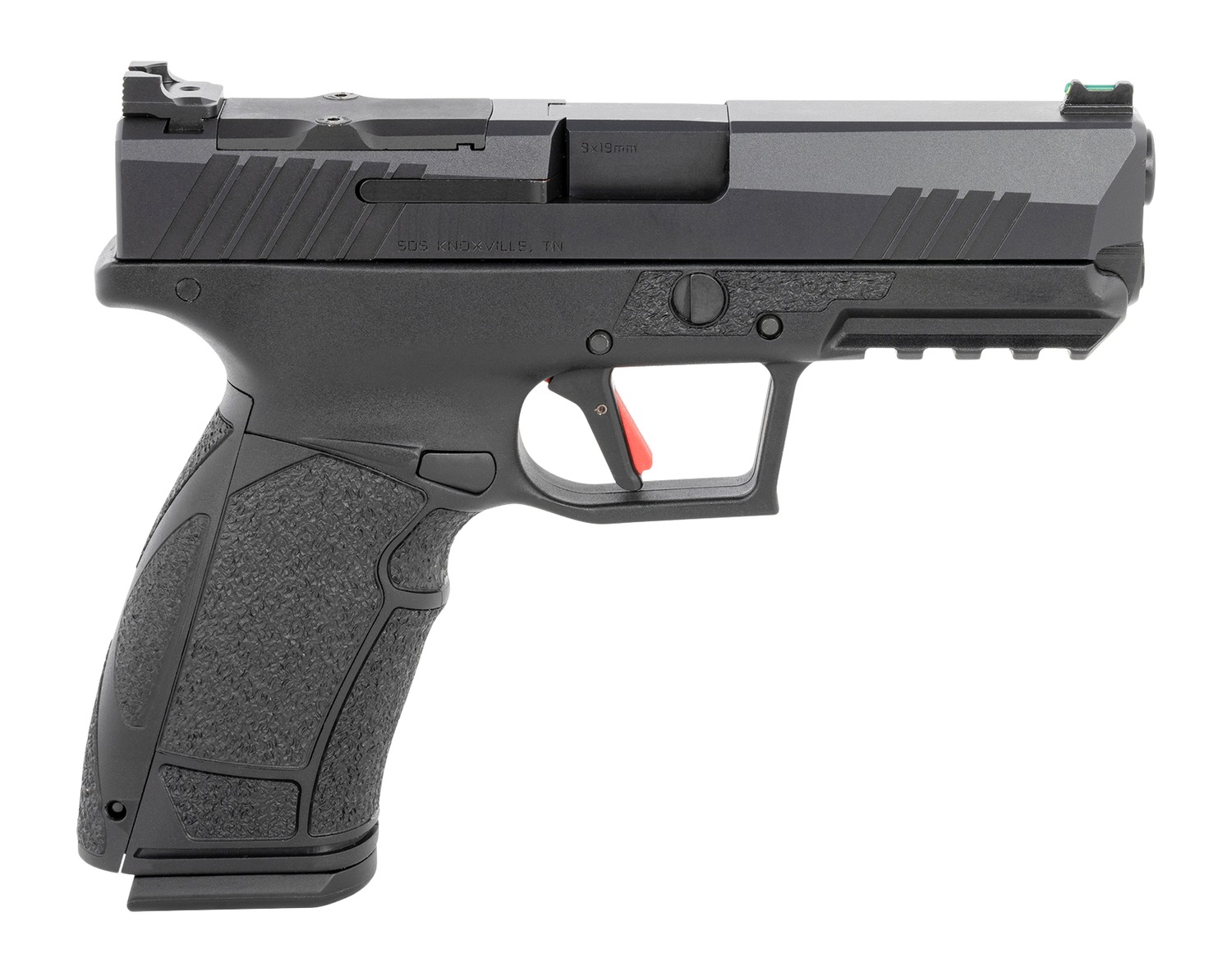 Tisas PX-9 Gen3 Duty 9mm pistol right side in black with optic-ready slide
