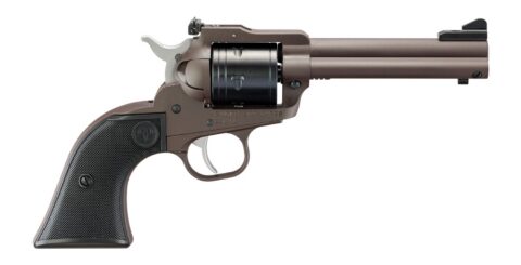 Ruger Super Wrangler 22 LR/22 WMR, 4.62" Barrel, 6-Round, Dark Bronze