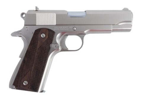 Tisas 1911A1 Tank Commander .45 ACP, 4.25" Barrel, 7+1, Nickel
