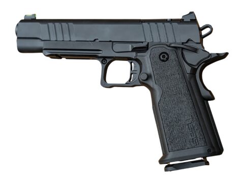 Tisas 1911 Duty DS 9mm, 5" Barrel, 17+1, Black Cerakote