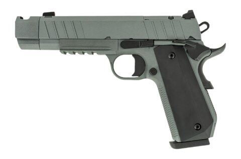 Tisas 1911 Carry 45 ACP, 4.25" Barrel, 8+1, Gray Cerakote