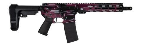 Shark Coast Tactical Anime-15 5.56 NATO, 10.5" Barrel, Black Cherry
