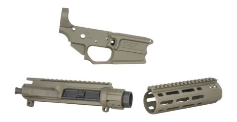 Cobalt Kinetics CK-Pro Receiver Set for AR-15, 6.75" Handguard, CK Green