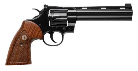 Colt BOA .357 Magnum, 6" Barrel, 6-Round, Black / Wood