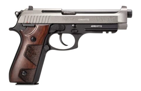 Taurus PT92 9mm, 5" Barrel, 17-Round, Tungsten Gray Slide