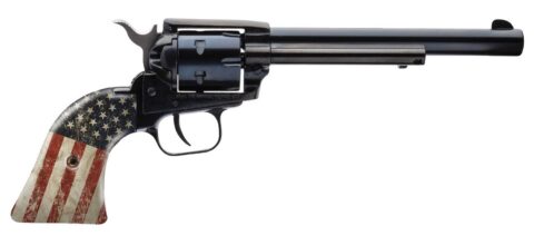 Heritage Rough Rider 22 LR, 6.5" Barrel, 6-Round, US Flag Grip