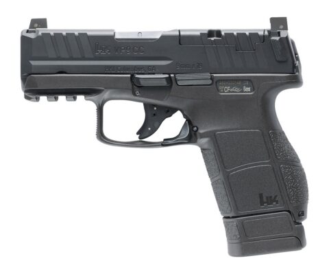 HK VP9CC 9mm, 3.13" Barrel, 10+1, Optic Ready / Black