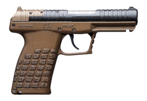 Kel-Tec PR-57 5.7x28mm, 4" Barrel, 20+1, Burnt Bronze / Black