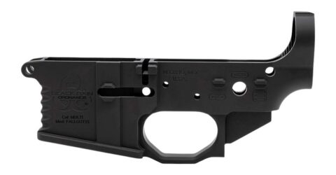 Black Rain Ordnance Fallout 15 Stripped AR-15 Lower, Multi-Caliber, Black