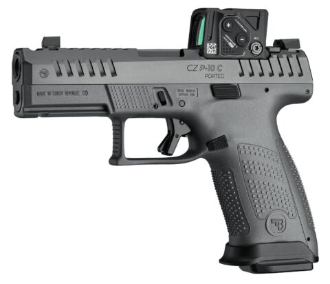 CZ P-10 C 9mm, 4" Barrel, 15+1, Optic Ready Black