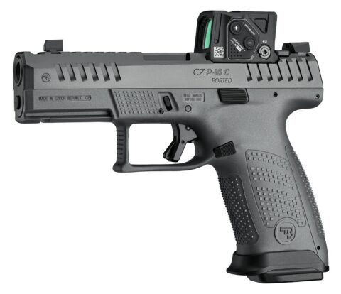 CZ P-10 C 9mm, 4" Barrel, 10+1, Optic Ready Black