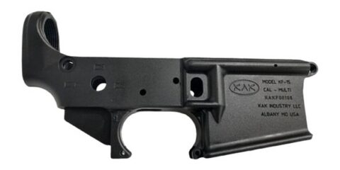 KAK Industry KF-15 Forged AR-15 Lower Receiver, Multi-Caliber