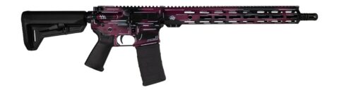 Shark Coast Tactical Anime-15 5.56 NATO, 16" Barrel, Black Cherry