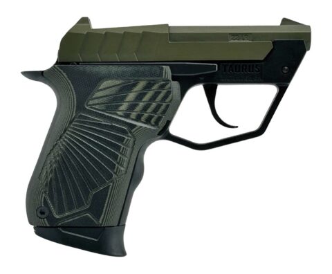 Taurus 22TUC .22 LR, 2.5" Barrel, 9+1, OD Green / Black
