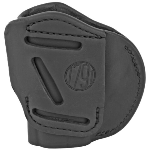 1791 Gunleather 4-Way Multi-Carry Holster, Right Hand, Black, Size 3
