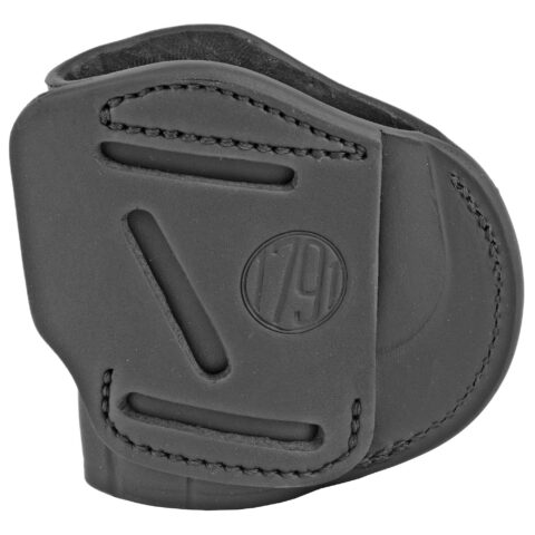 1791 Gunleather 4 Way IWB/OWB Holster, Right Hand, Stealth Black, Size 4
