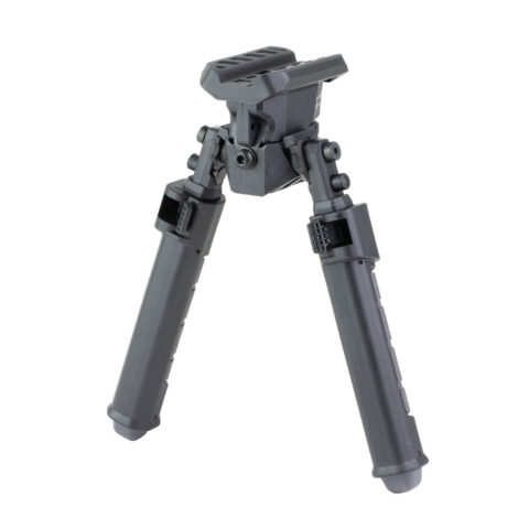 Allen Company Helix Low Stud Polymer Bipod, Black and Gray