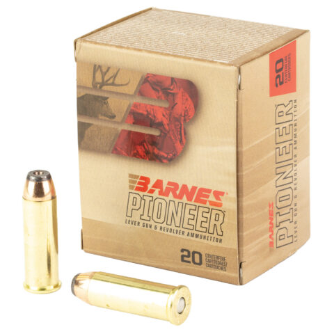 Barnes Pioneer .44 Magnum 300gr FN FB, 20 Rounds
