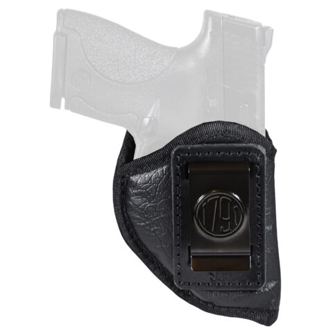 1791 Gunleather EcoCarry IWB Holster, Right Hand, Black, Small