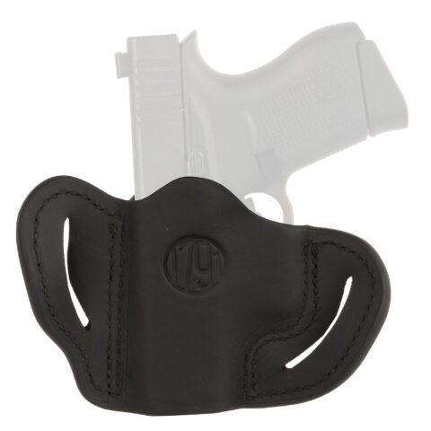 1791 Gunleather BHC OWB Holster for Glock 43, Right Hand, Stealth Black