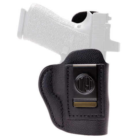 1791 Gunleather Smooth Concealment IWB Holster, Right Hand, Black, Size 3