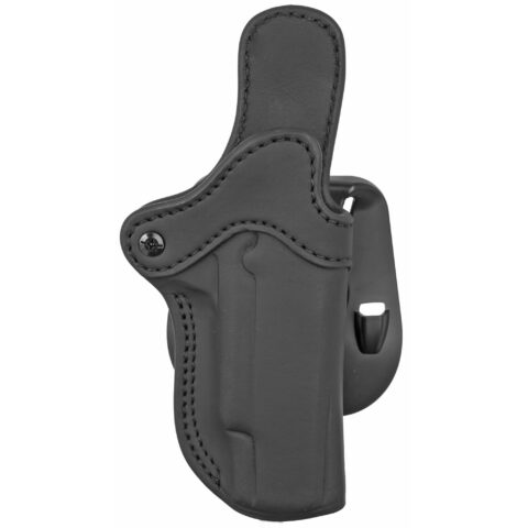 1791 Gunleather Optic Ready Paddle Holster, Right Hand, Black, Size 1