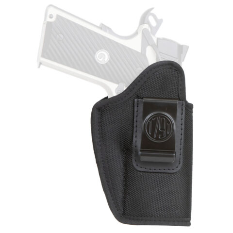 1791 Gunleather Premium Nylon IWB Holster, Right Hand, Black, Size 4