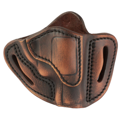 1791 Gunleather RVH-1 Revolver OWB Holster, Right Hand, Vintage Brown, Size 1