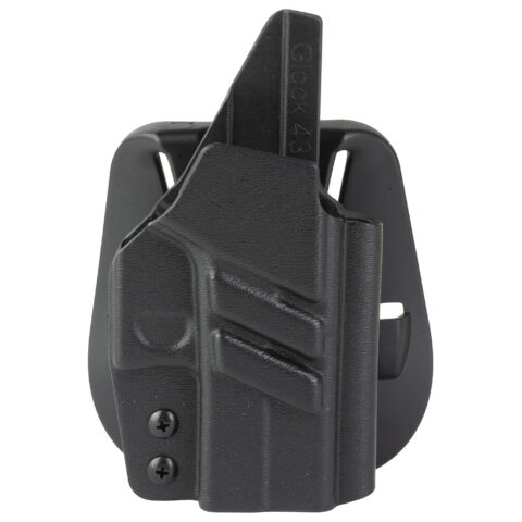 1791 Kydex IWB Holster for Glock 43X MOS, Right Hand, Black