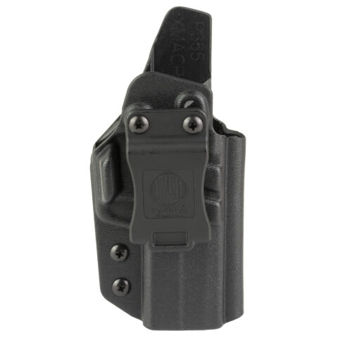 1791 Tactical Kydex IWB Holster for SIG P365 X-Macro, Right Hand, Black