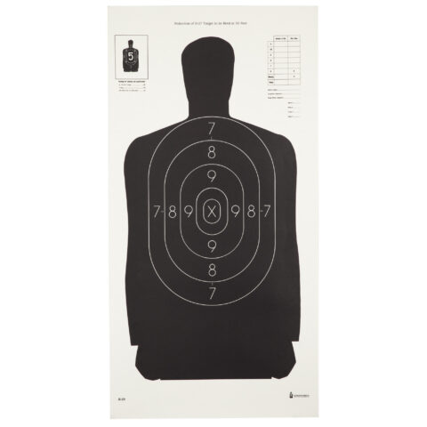 Action Target B-29 Qualification Target 11.5x22, 100 Per Box