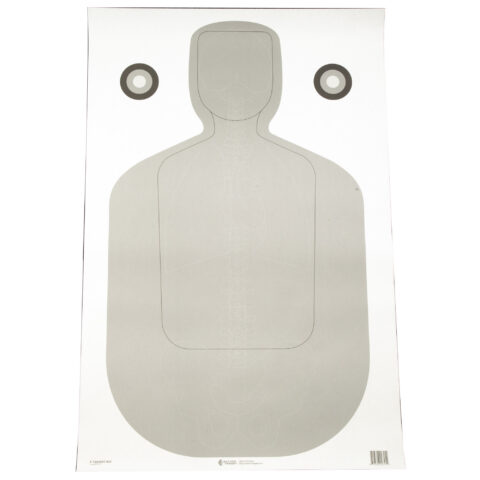 Action Target TQ-21 Qualification Target, 23x35, 100 Per Box