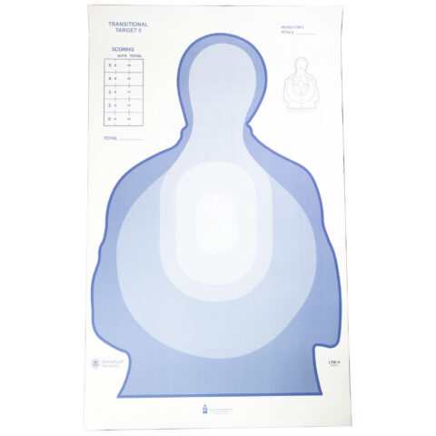 Action Target Transitional Target II Blue, 24.5 x 40, 100 Pack