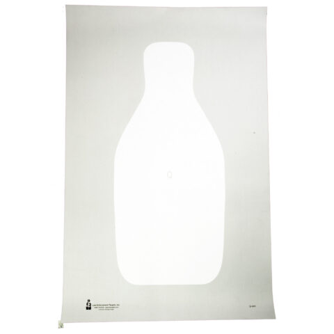Action Target Standard FBI/DEA Q Target, 22 1/2x34 1/2, 100 Pack