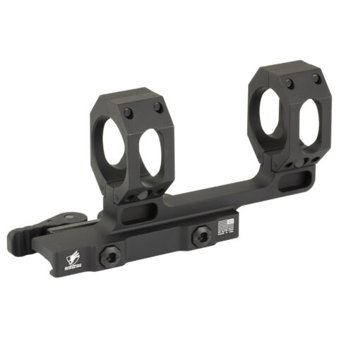 American Defense AD-Recon 34mm Medium Scope Mount, Quick Detach, Black