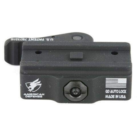 American Defense AD-T1-L-STD Quick Detach Mount for Aimpoint T1, Low, Black