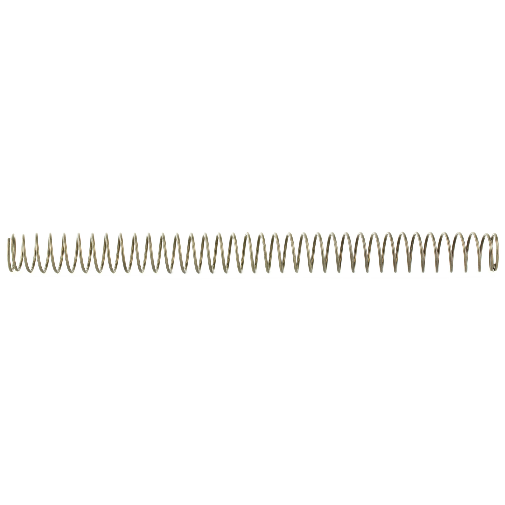 ATI AR-15 standard length buffer spring shown straight on a white background
