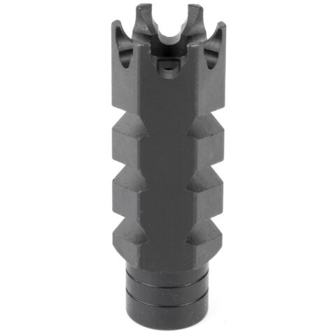 ATI Outdoors Shark Muzzle Brake 1/2x28 AR-15 .223/5.56, Black Oxide