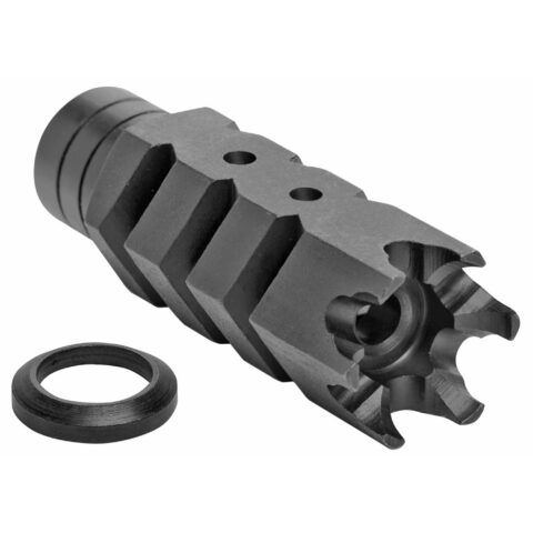 ATI Outdoors .308 Shark Muzzle Brake for AR-10, 5/8x24, Black