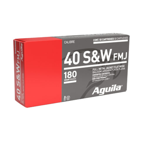 Aguila .40 S&W 180gr FMJ, 50 Rounds