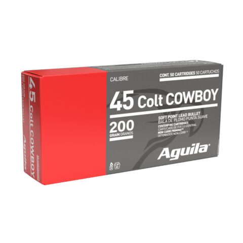 Aguila Cowboy 45 Colt 200gr Soft Point, 50 Rounds