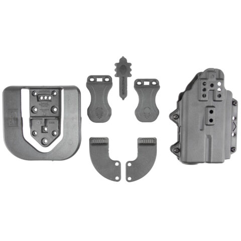 Alien Gear Photon OWB Holster, Ambidextrous, Black, Fits Glock 19/23/44/45