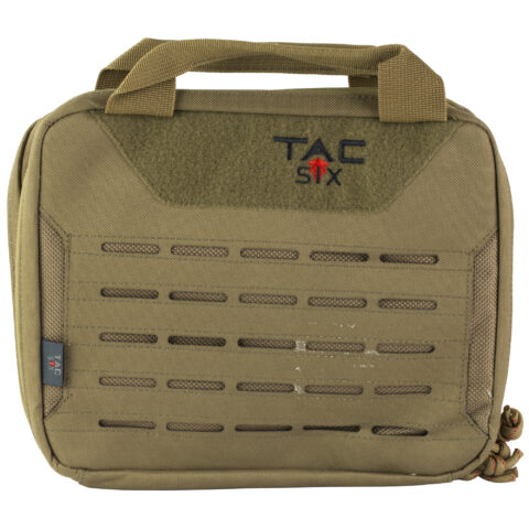 Allen Tac-Six Crew 2 Gun Pistol Case, 10x8, Coyote