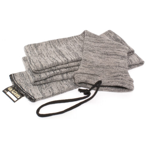 Allen Knit Gun Sock 52, 6 Pack, Gray