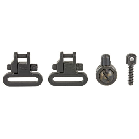 Allen Swivel Set for Pump & Semi-Auto Shotguns, 1" Sling, Black