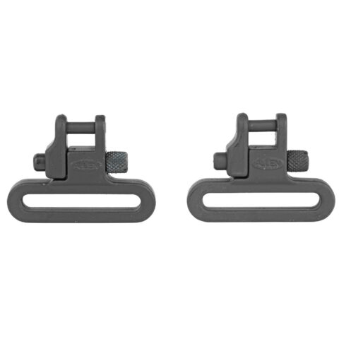 Allen Cast Swivels 1.25" Black, Pair
