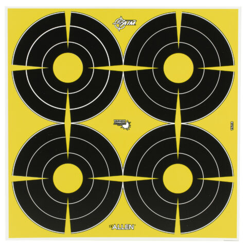 Allen EZ Aim 4 Spot 12x12 Splash Target, 8 Pack